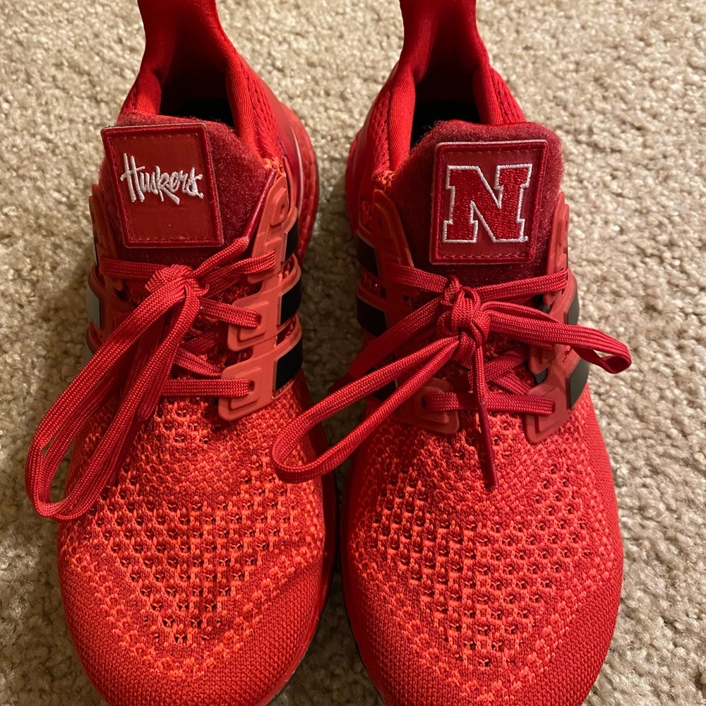 University of Nebraska adidas ultra boosts!